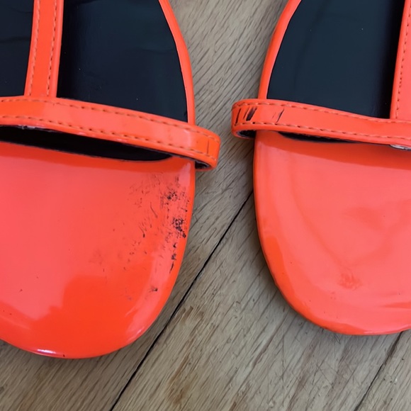 Neon Orange Sandals - Picture 3 of 3